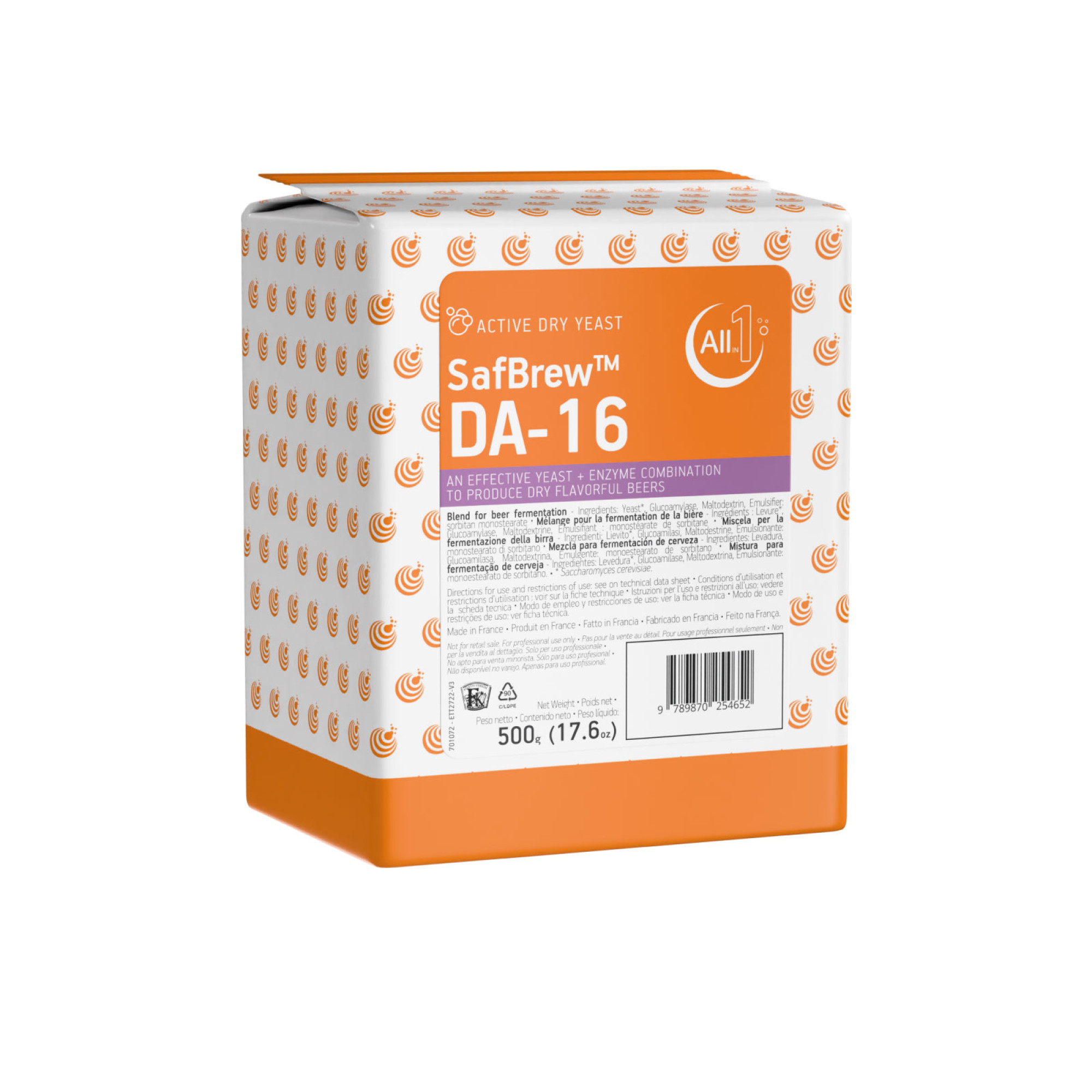 20251107-155018-da-16-500g-front LIEVITO FERMENTIS SAFBREW™ DA-16 - immagine 1